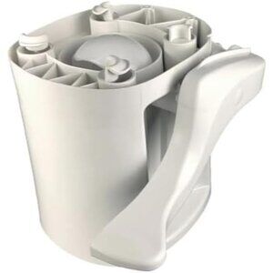 42137 Aqua Magic II Base - White: The Foundation for Your RV Toilet